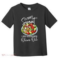 Funny Fresh Vegetable Salad Mediterranean Food Lover Toddler T-Shirt thumb 0