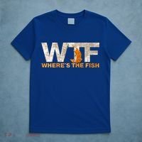 Funny Fishing Wtf Wheres The Fish Fisher Joke Gift T-Shirt thumb 5