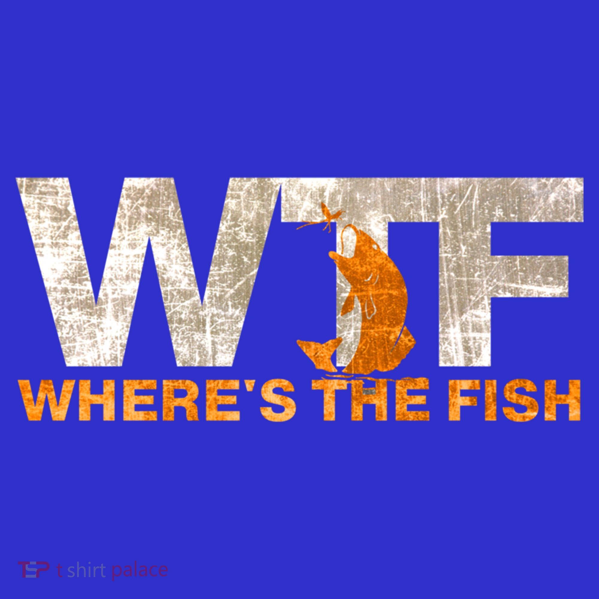 Funny Fishing Wtf Wheres The Fish Fisher Joke Gift Women's Tank Top