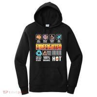 Funny Firefighter Warning Label Women's Hoodie thumb 0