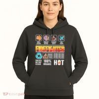 Funny Firefighter Warning Label Hoodie thumb 5