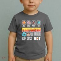 Funny Firefighter Warning Label Toddler T-Shirt thumb 2