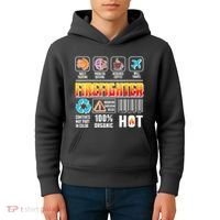 Funny Firefighter Warning Label Kids Hoodie thumb 4