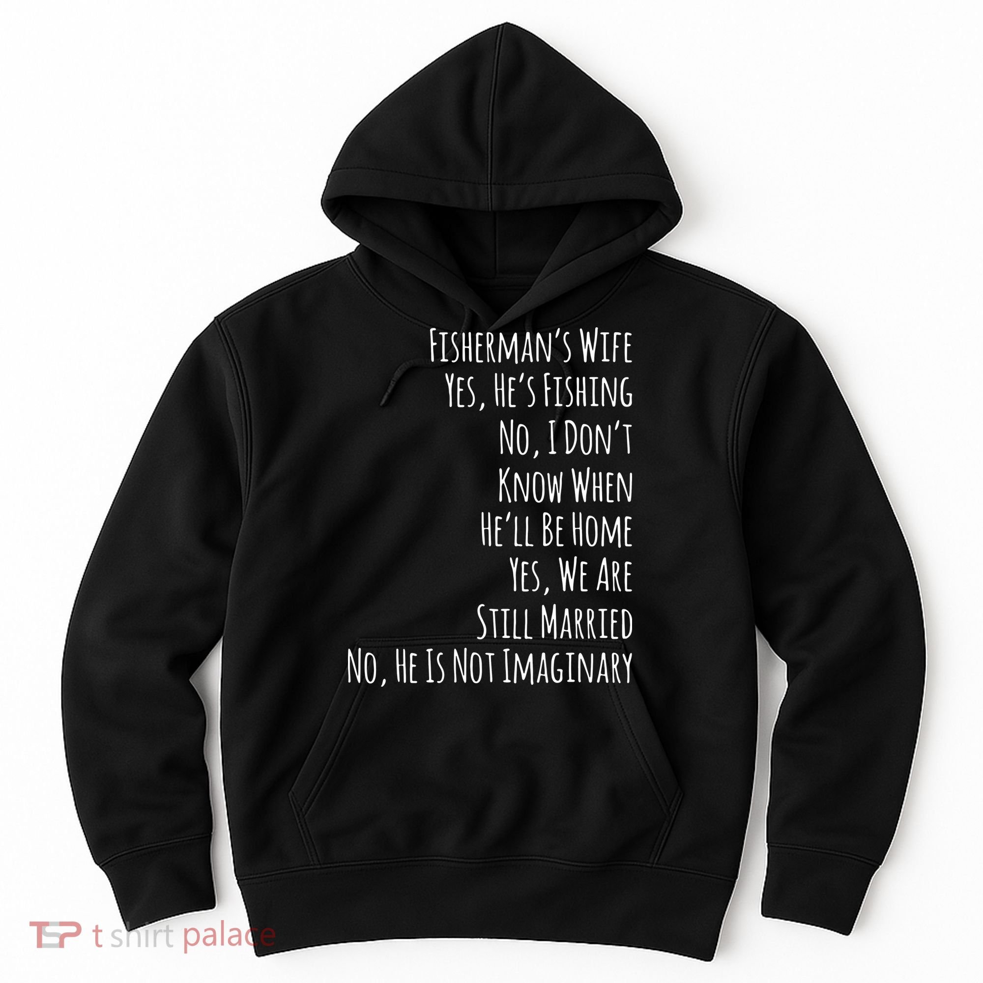 Fishing Fishermans Wife Hoodie