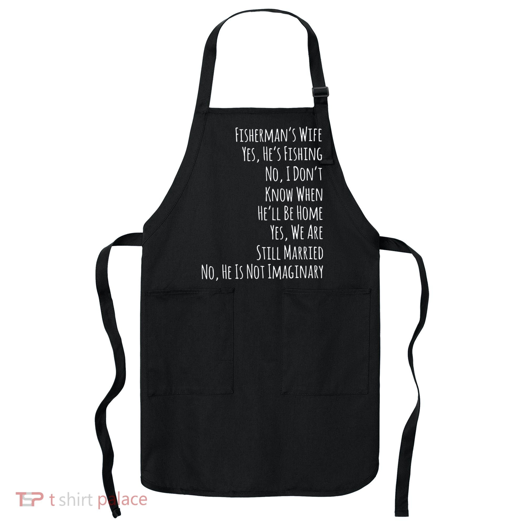 Fishing Fishermans Wife Apron