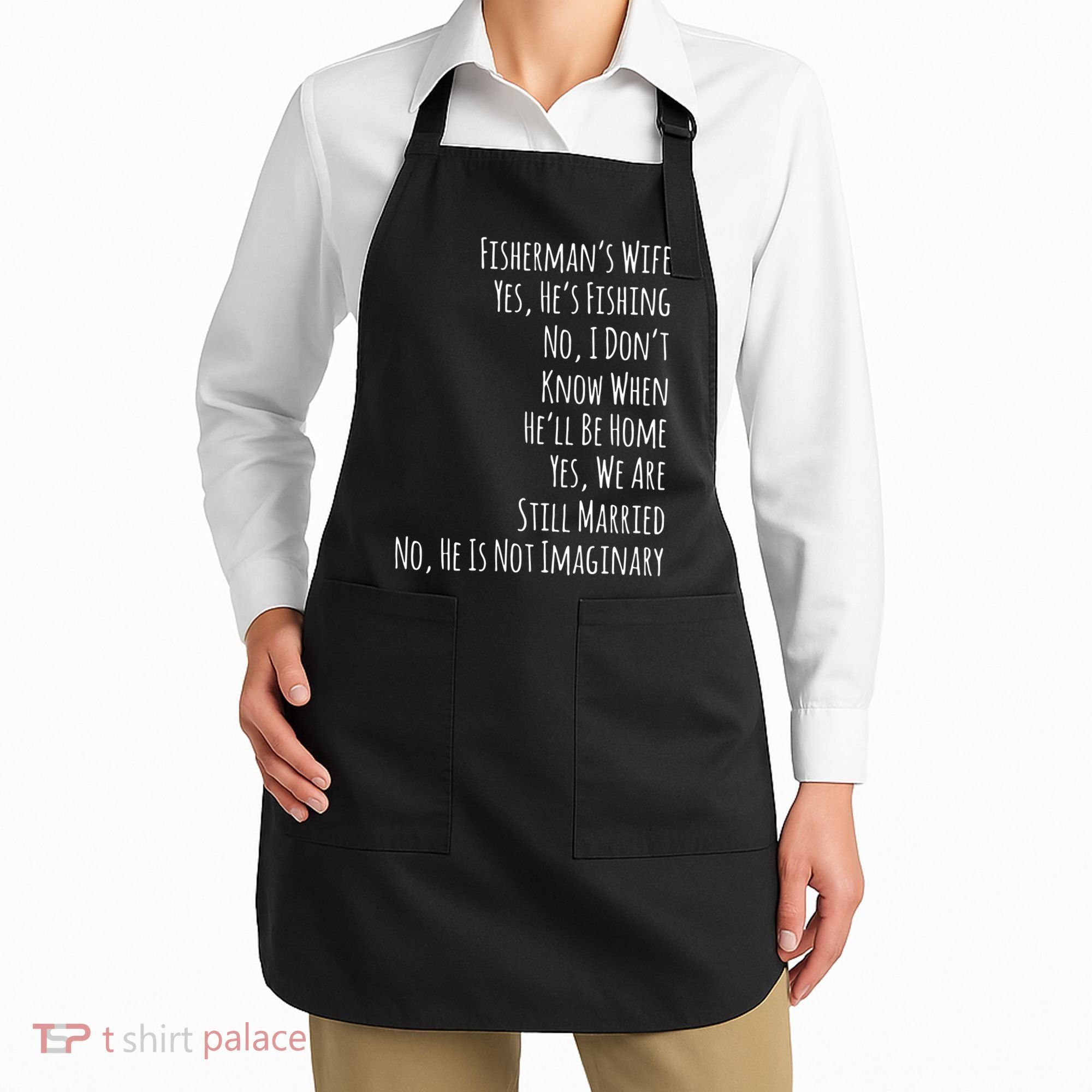 Fishing Fishermans Wife Apron