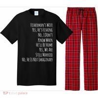 Fishing Fishermans Wife Pajama Set thumb 0