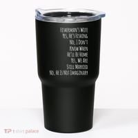 Fishing Fishermans Wife Tumbler thumb 0