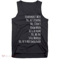 Fishing Fishermans Wife Tank Top thumb 0
