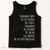 Fishing Fishermans Wife Tank Top thumb 2