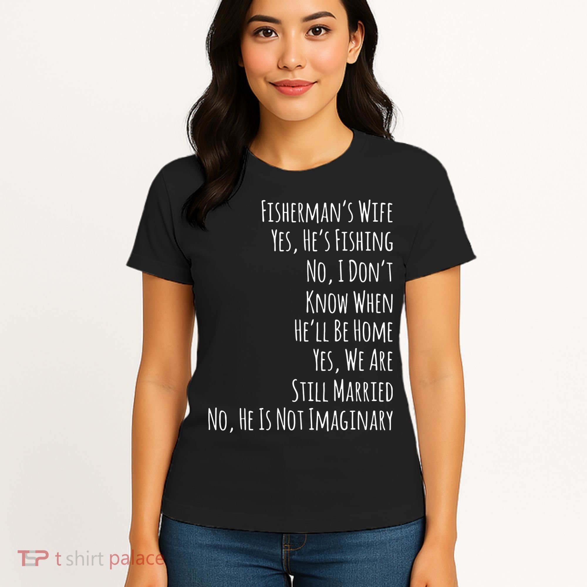 Fishing Fishermans Wife Women's T-Shirt