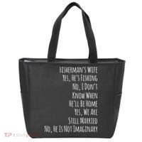 Fishing Fishermans Wife Tote Bag thumb 0