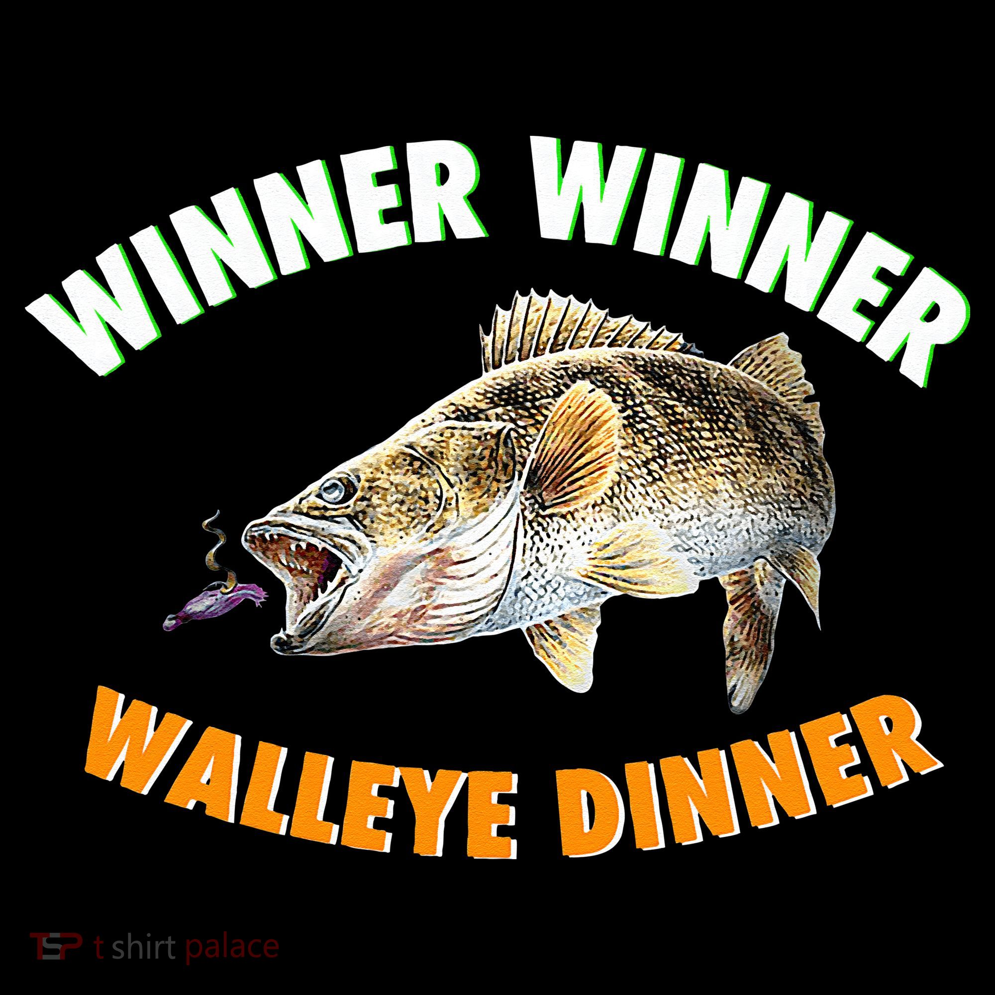 Funny Fishing WINNER WINNER WALLEYE DINNER Fish Fry Coffee Mug