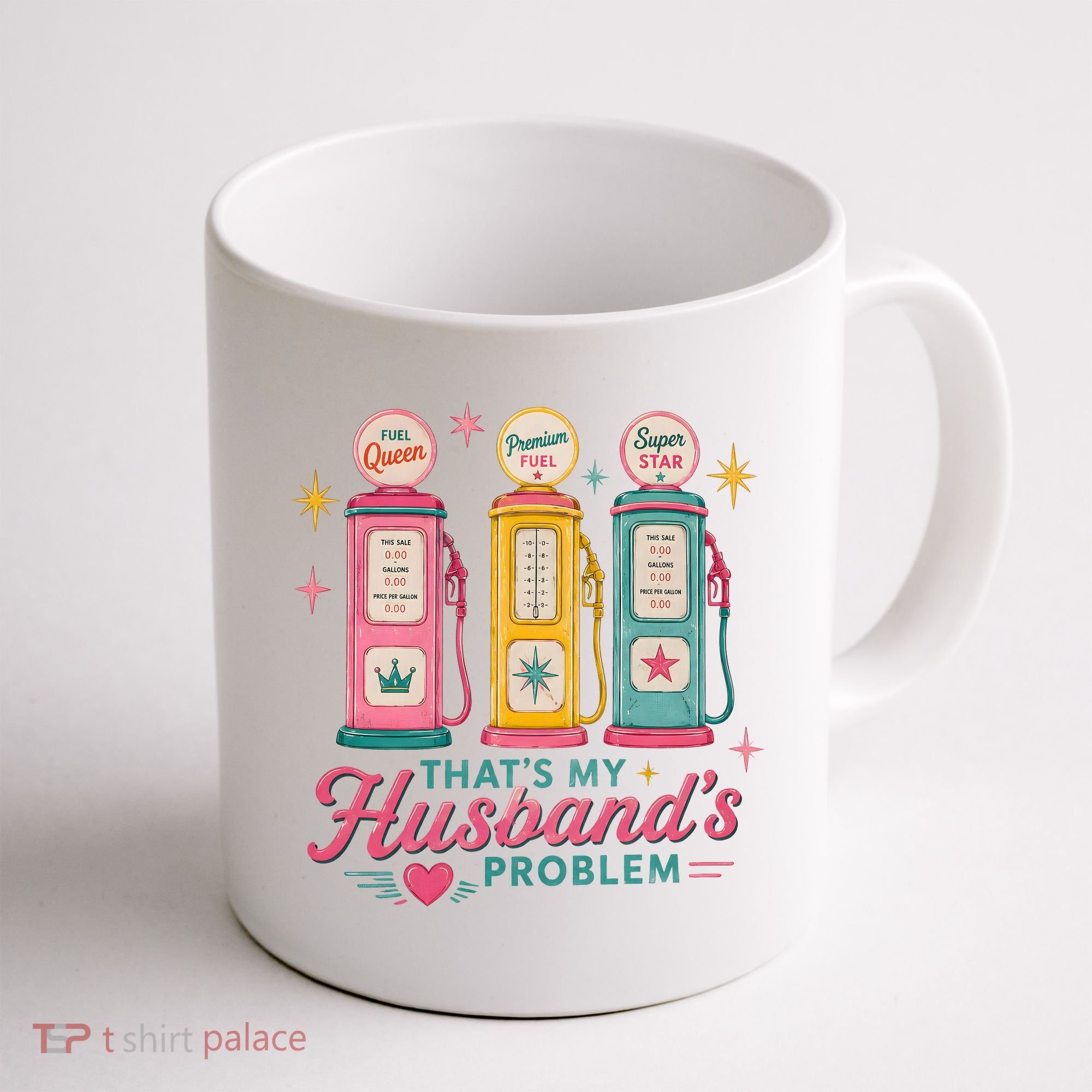 Funny Funny Wife Gas Meme That's My Husband's Problem Coffee Mug
