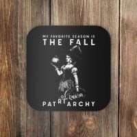 Funny Feminist Witch My Favorite Season Coaster thumb 0