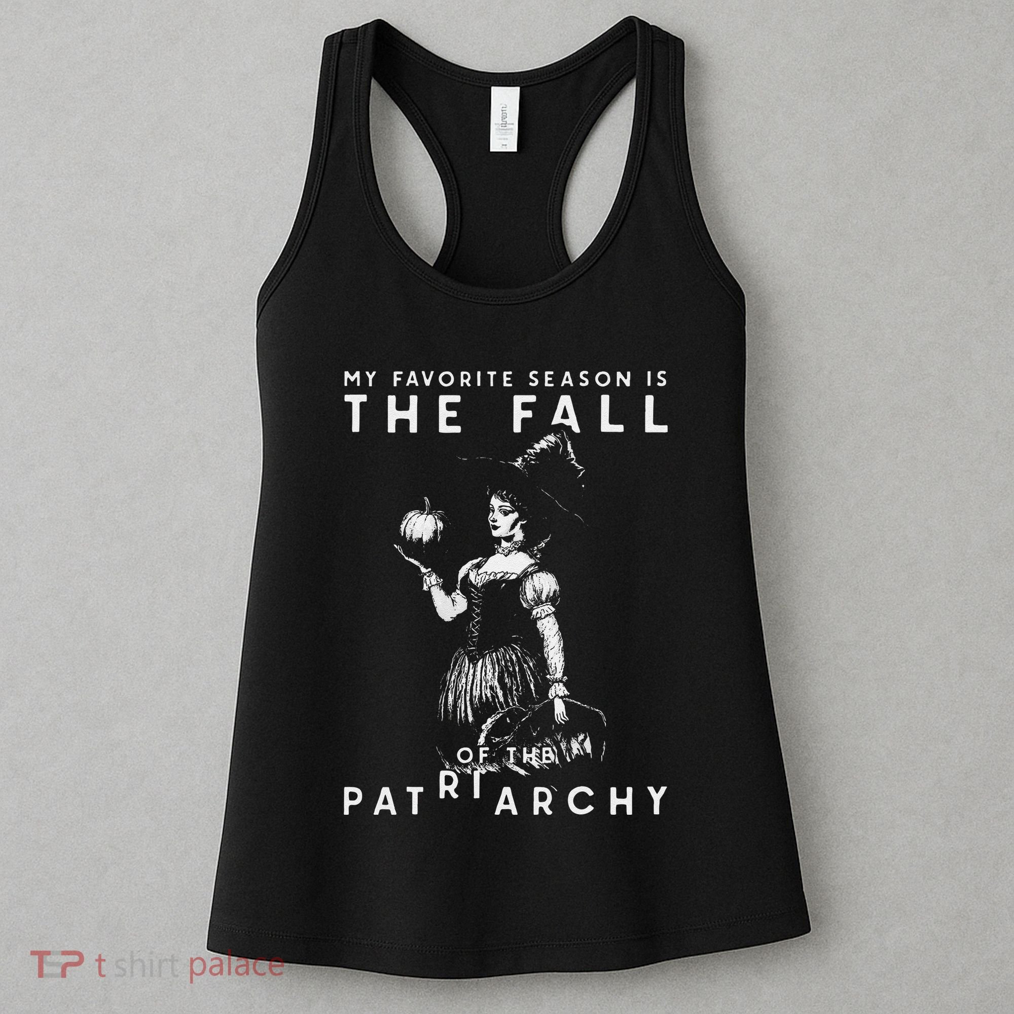 Funny Feminist Witch My Favorite Season Women's Tank Top