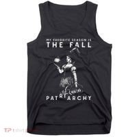Funny Feminist Witch My Favorite Season Tank Top thumb 0