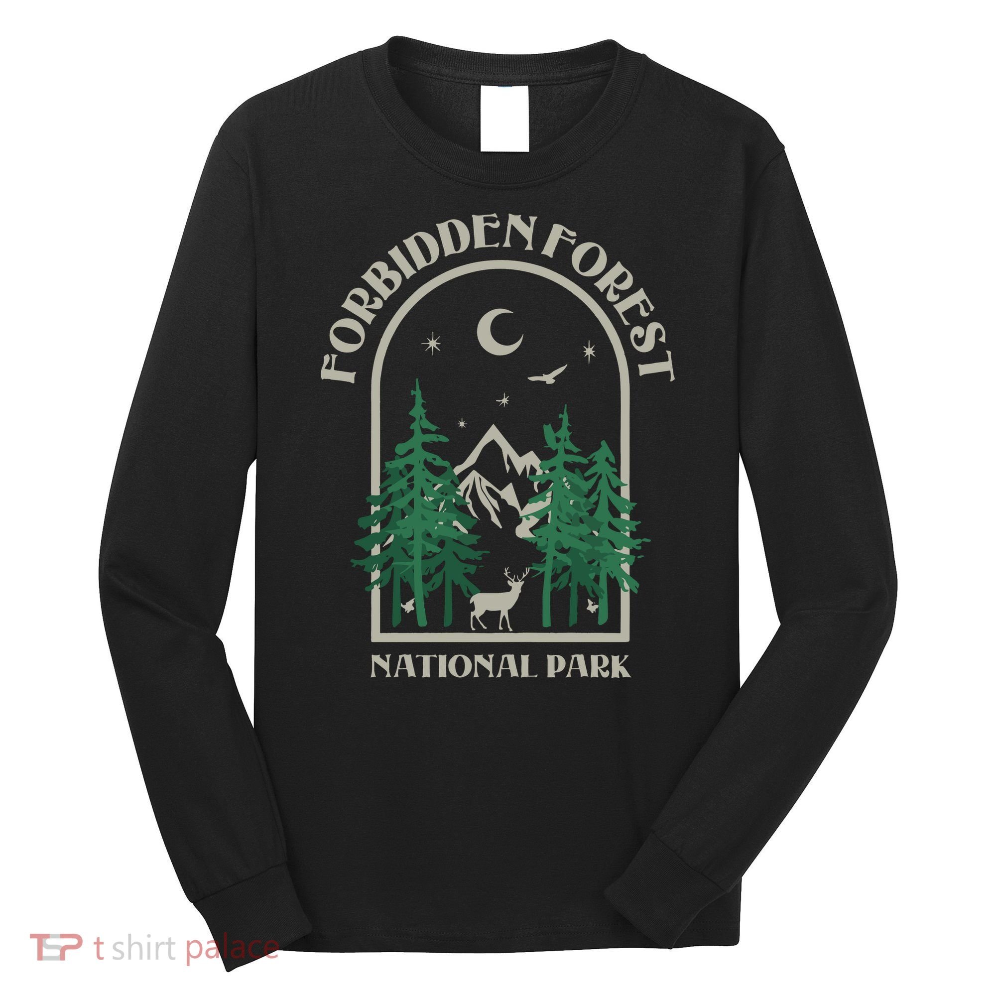 Forbidden Forest Wizard National Park Long Sleeve Shirt