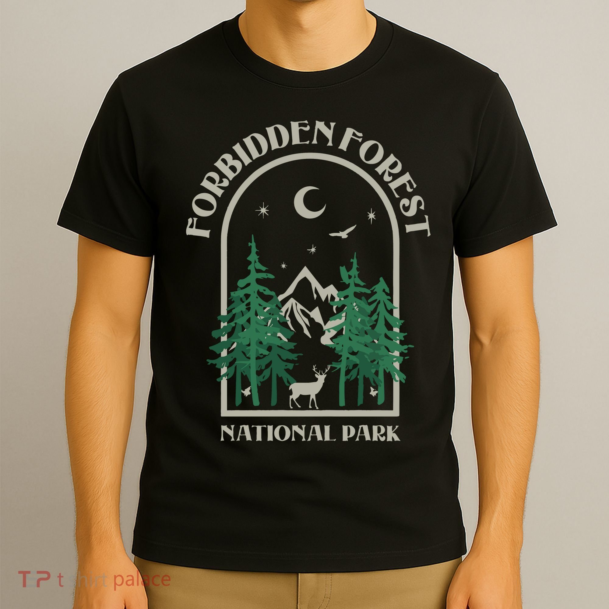 Forbidden Forest Wizard National Park T-Shirt