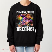 Freddy Follow Your Dream Rainbow Freddy Nightmare Horror Halloween Women's Sweatshirt thumb 0