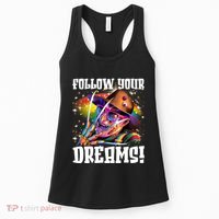 Freddy Follow Your Dream Rainbow Freddy Nightmare Horror Halloween Women's Tank Top thumb 0