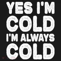 Figuratively Freezing Yes Im Cold Always Cold Funny Snow Meaningful Gift Bucket Hat thumb 4