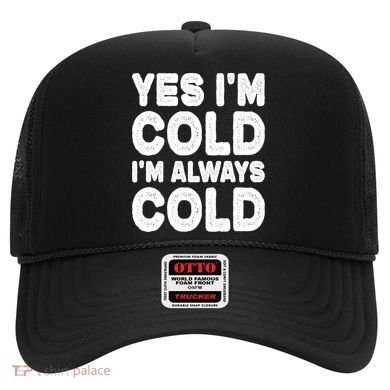 Figuratively Freezing Yes Im Cold Always Cold Funny Snow Meaningful Gift Hat