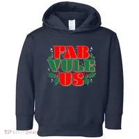 Funny Fab Yule Us Christmas Toddler Hoodie thumb 0