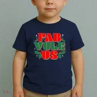 Funny Fab Yule Us Christmas Toddler T-Shirt thumb 2