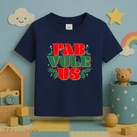 Funny Fab Yule Us Christmas Toddler T-Shirt thumb 3