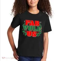 Funny Fab Yule Us Christmas Kids T-Shirt thumb 2