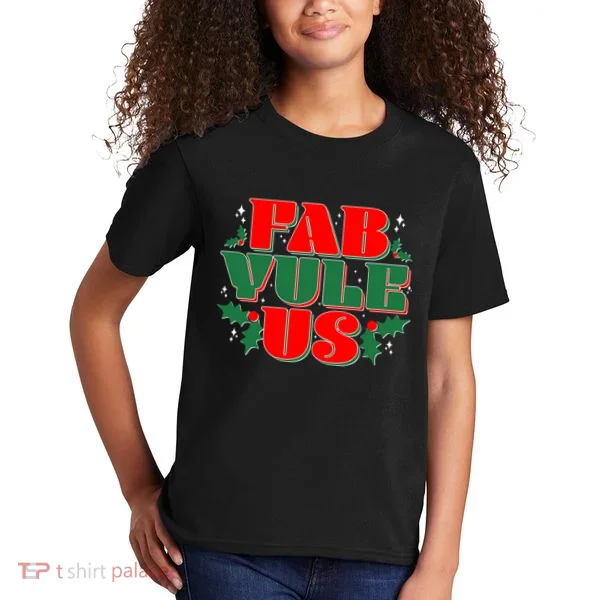Funny Fab Yule Us Christmas Kids T-Shirt