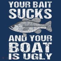 Funny Fishing Your Bait Sucks Fishing Gift Women's Hoodie thumb 2