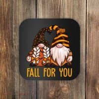 Fall For You Gnome Cute Coaster thumb 0