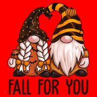 Fall For You Gnome Cute Santa Hat thumb 1