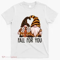 Fall For You Gnome Cute T-Shirt thumb 0