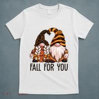 Fall For You Gnome Cute T-Shirt thumb 5