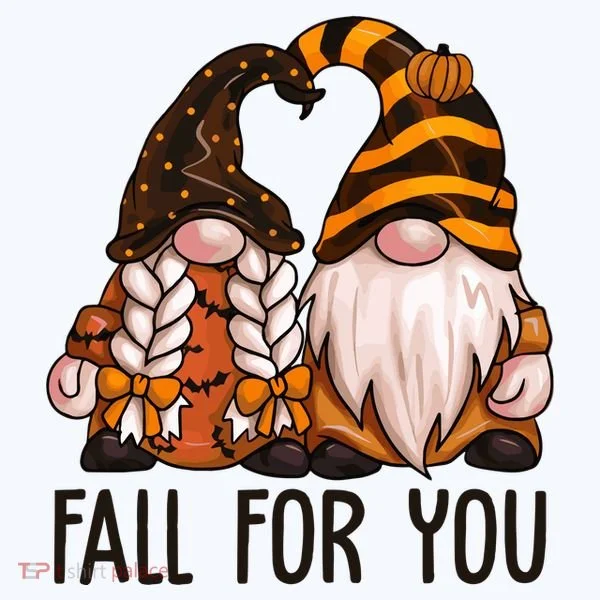 Fall For You Gnome Cute T-Shirt