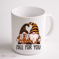 Fall For You Gnome Cute Coffee Mug thumb 1