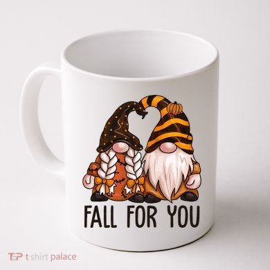 Fall For You Gnome Cute Coffee Mug