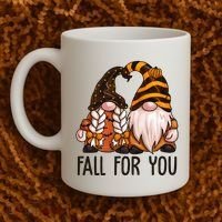 Fall For You Gnome Cute Coffee Mug thumb 2