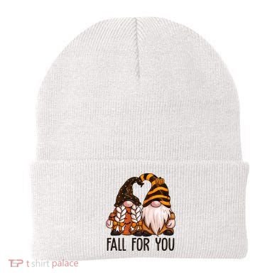 Fall For You Gnome Cute Beanie