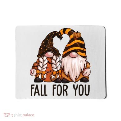 Fall For You Gnome Cute Mousepad
