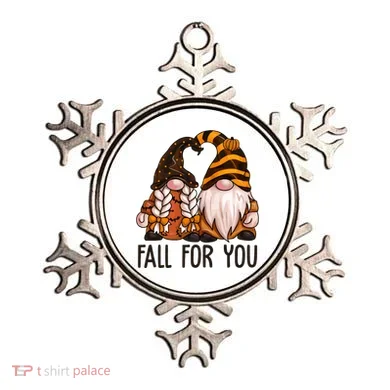 Fall For You Gnome Cute Ornament