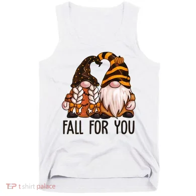 Fall For You Gnome Cute Tank Top