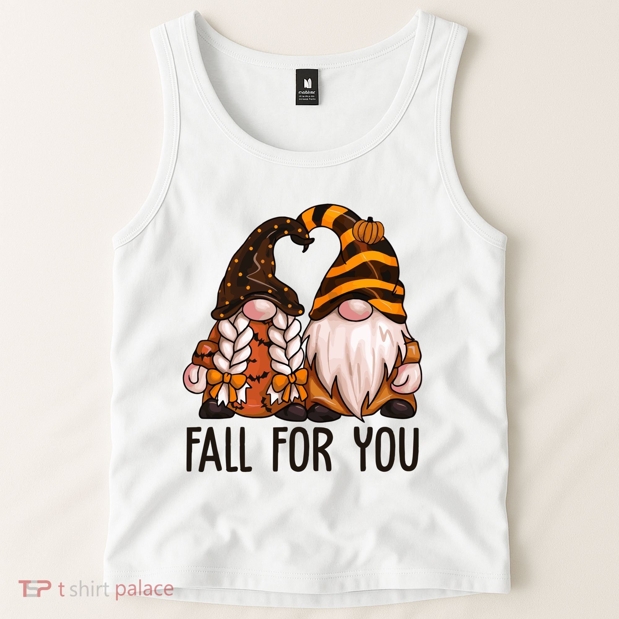 Fall For You Gnome Cute Tank Top