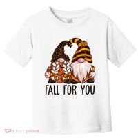 Fall For You Gnome Cute Toddler T-Shirt thumb 0