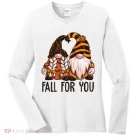 Fall For You Gnome Cute Women's Long Sleeve Shirt thumb 0