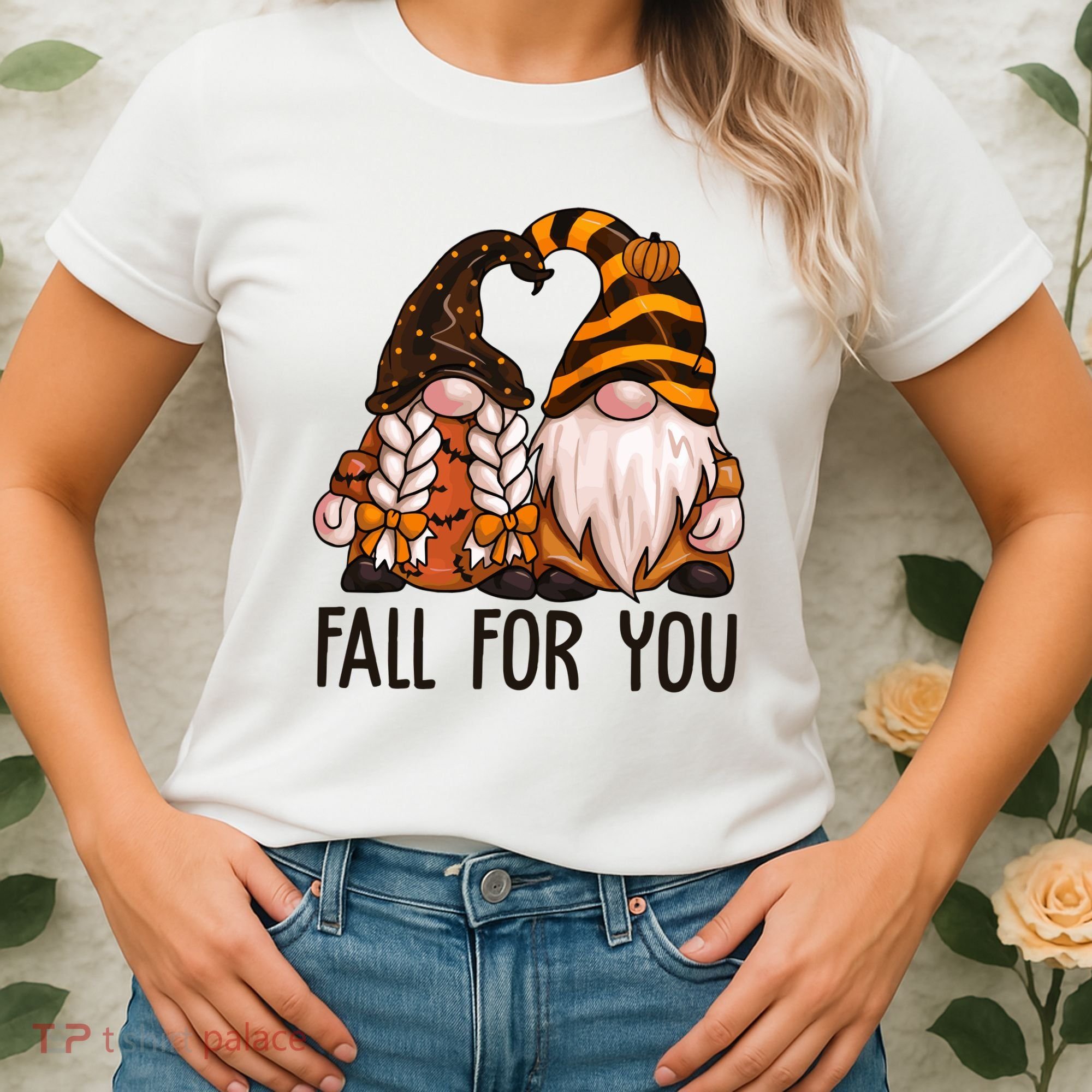 Fall For You Gnome Cute Women's T-Shirt