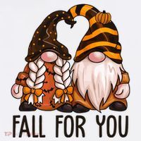 Fall For You Gnome Cute Women's T-Shirt thumb 6